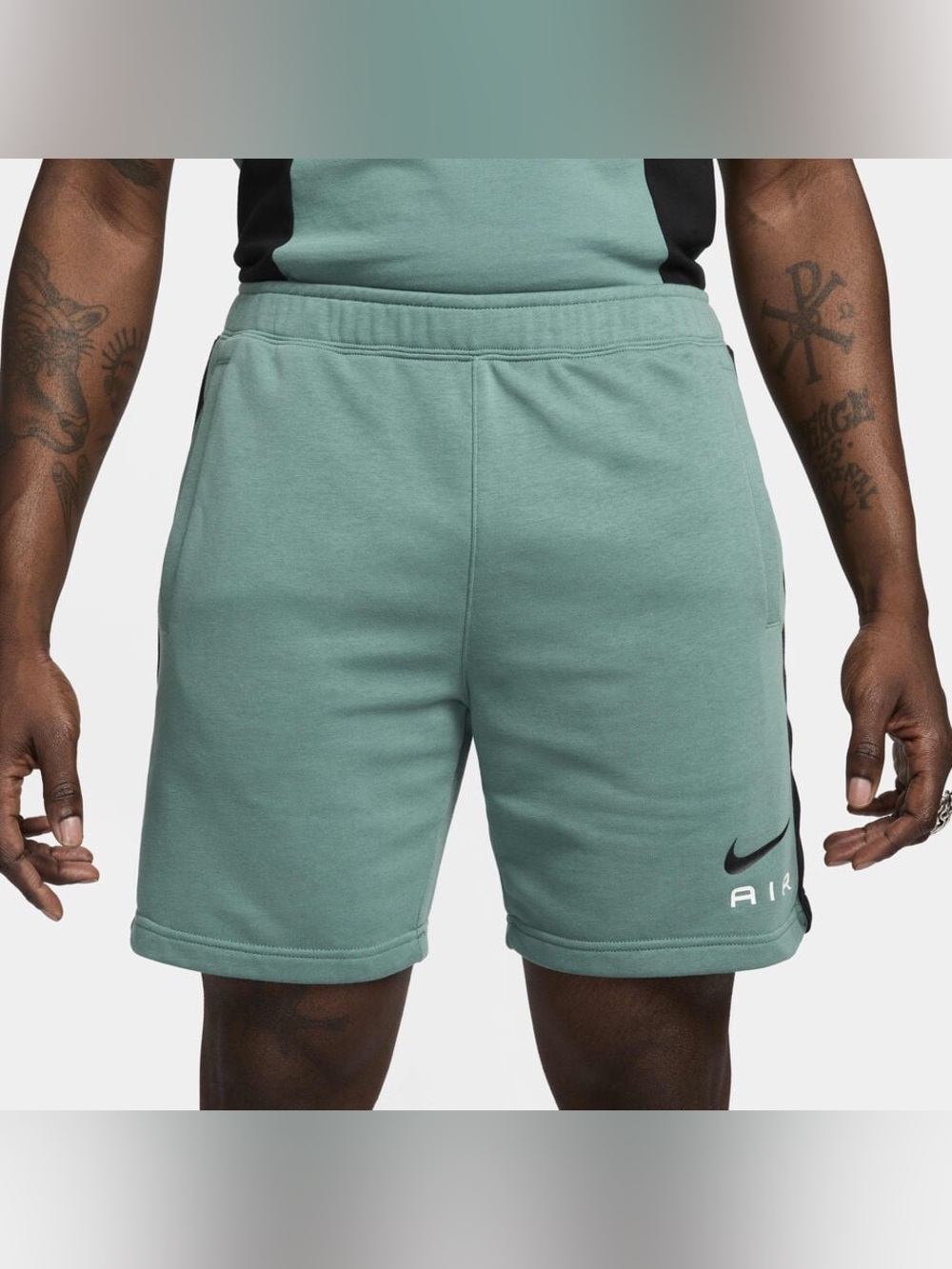 Nike Air Teal Men's French Terry Shorts Size Large